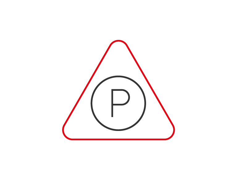 Parking lot incident detection icon